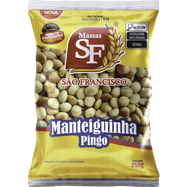 Bolacha São Francisco Manteiguinha Pingo 250g