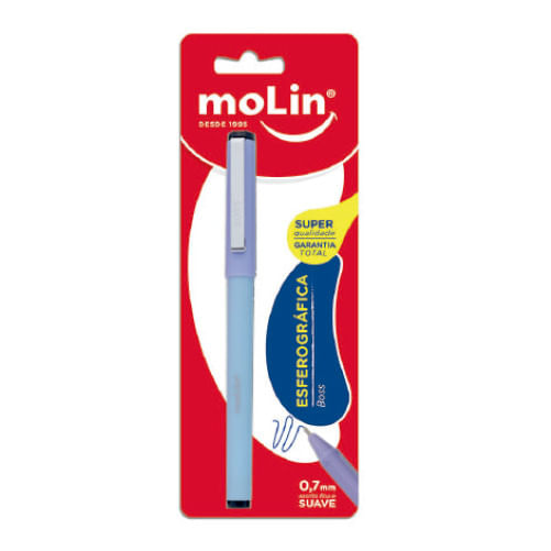 Caneta Molin Boss Azul 1 Unidade