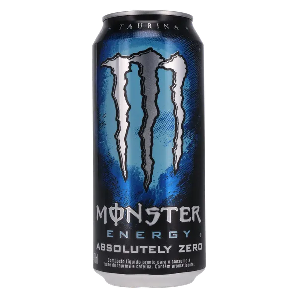 Bebida Energética Monster 473ml - Zero - Absolutely - Lata
