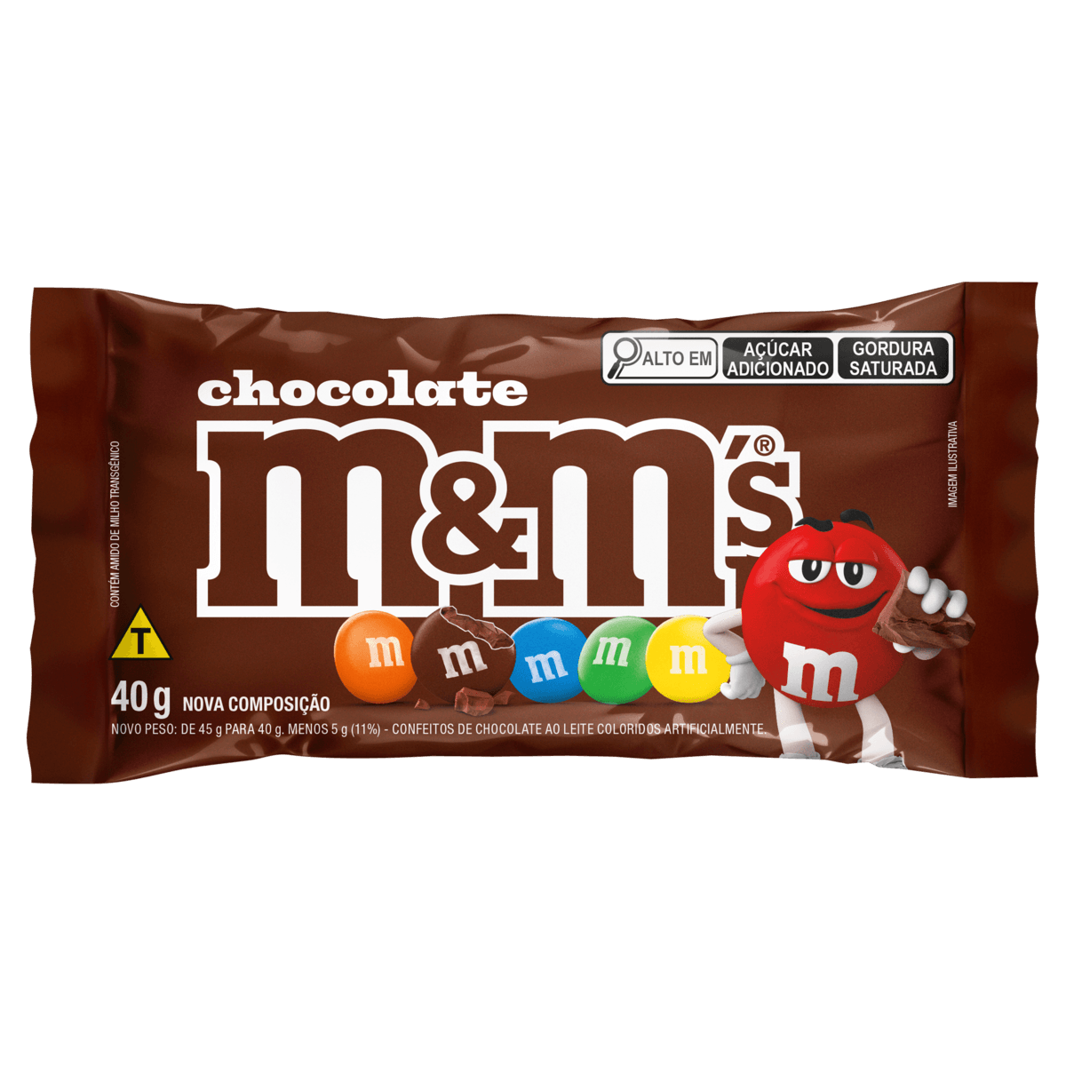 Confeito M&MS Chocolate 40g