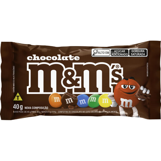 Confeito M&MS Chocolate 40g