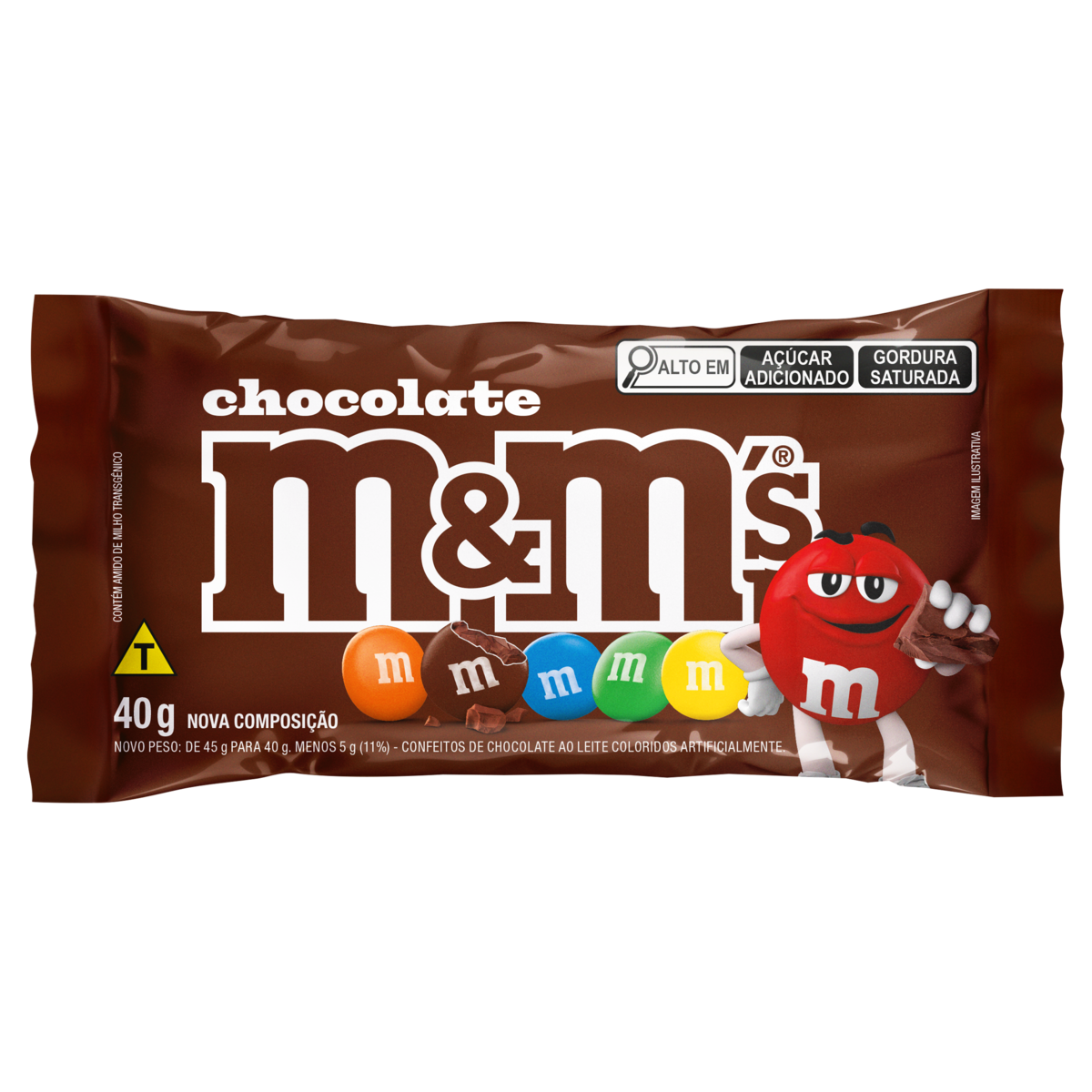 Confeito M&MS Chocolate 40g