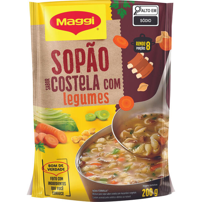Sopão Maggi Costela 200g