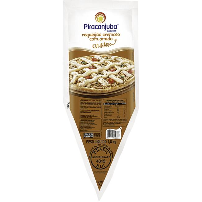 Requeijão Culinário Piracanjuba 1,8kg