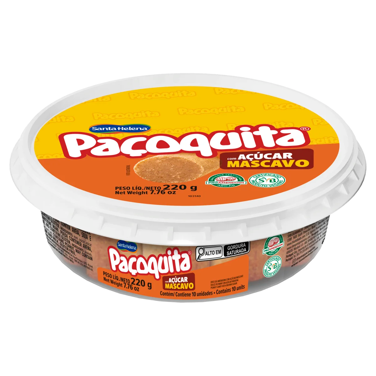 PACOQUITA MASC 220G