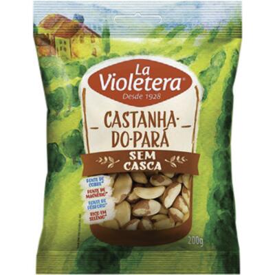 Castanha do Pará La Violetera Sem casca 200g