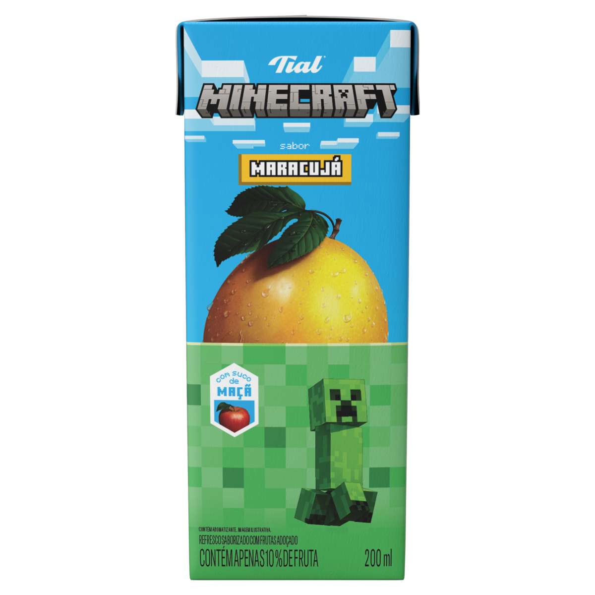 Refresco de Maracujá Minecraft Tial 200Ml