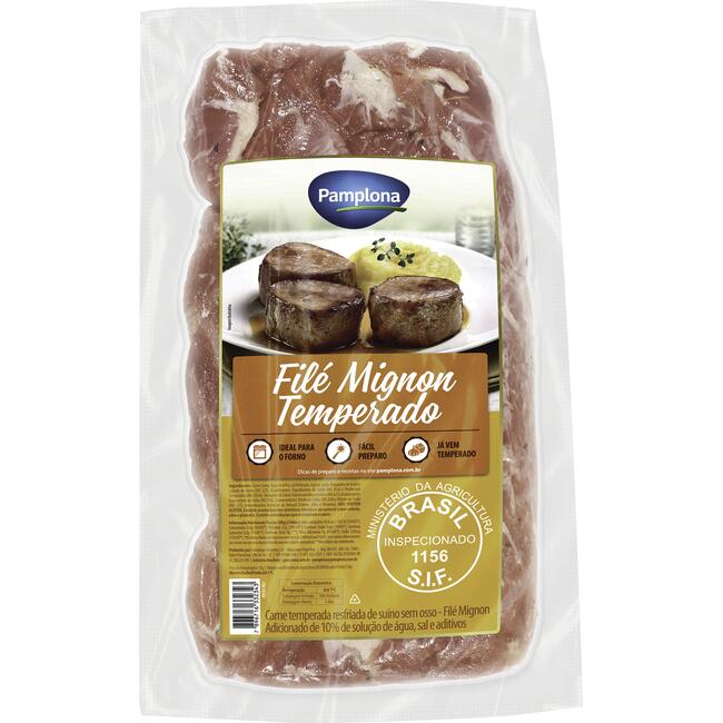 Filé Mignon Suíno Pamplona Resf Temp Preço por quilo na peça
