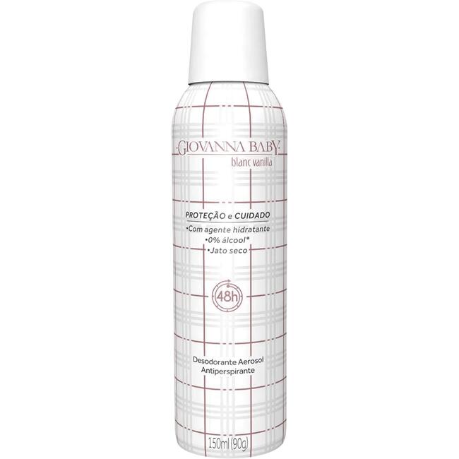 Desodorante Aerossol Giovanna Baby Vanilla 150ml