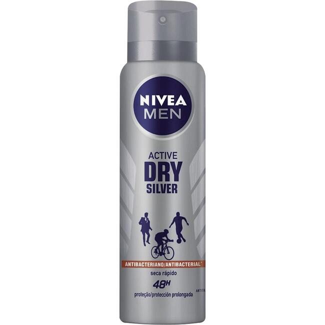 Desodorante Aerossol Nívea Silver Protect 150ml