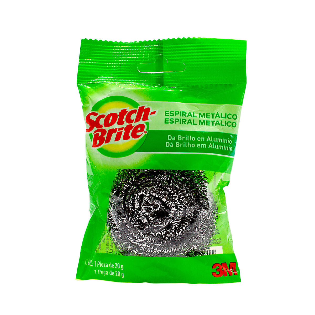 Esponja Scotch Brite Espiral Metalica Un