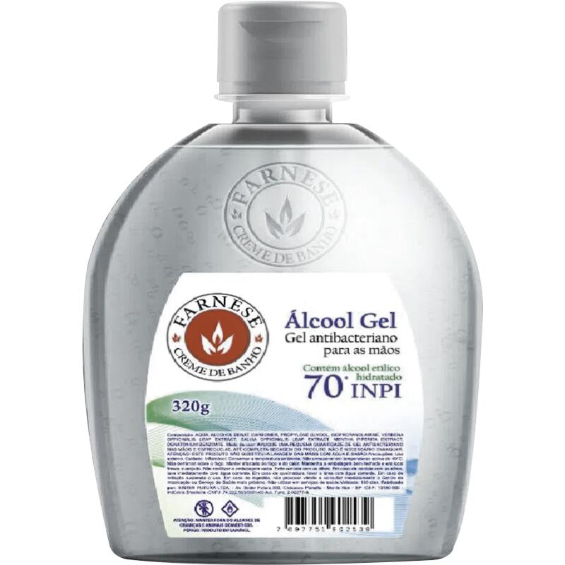 Álcool em Gel Farnese 70INPM 320g