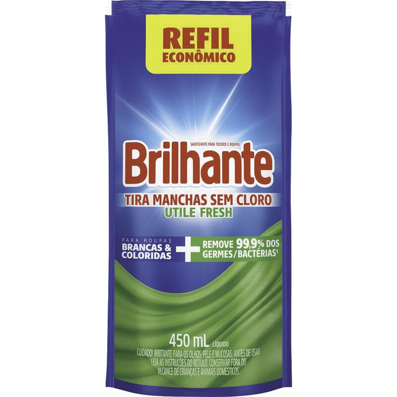 Sanitizante Líquido Brilhante Utile fresh 450ml
