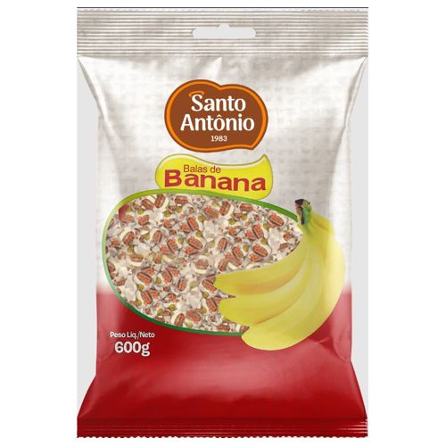Bala Santo Antônio Banana 600g