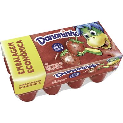 Petit Suisse Danoninho Morango 640g
