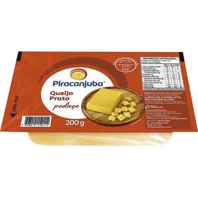 Queijo Prato Piracanjuba Mini 200g
