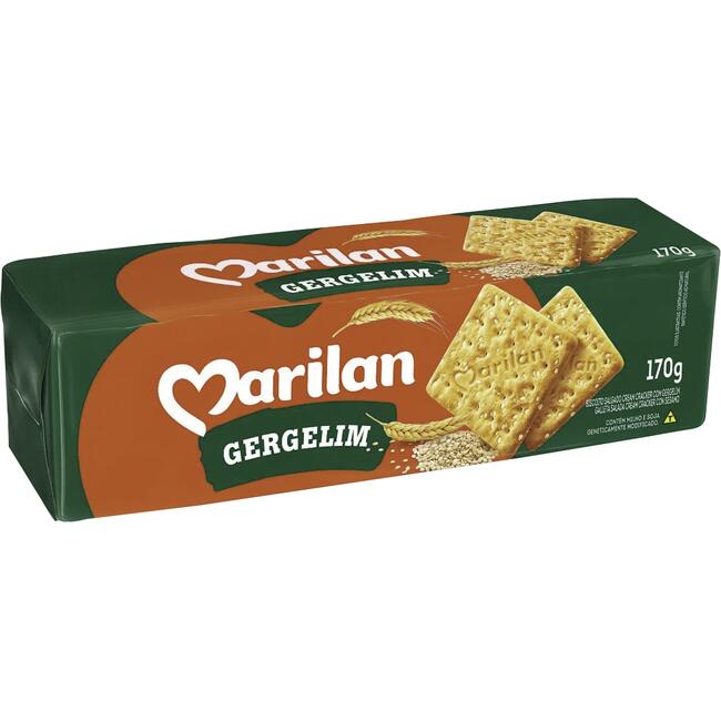 Biscoito Cracker Marilan Gergelim 170g