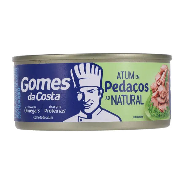 Atum em Pedaços Gomes da Costa 170g - Natural