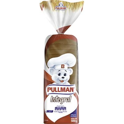 Pão de Forma Pullman Integral 500g