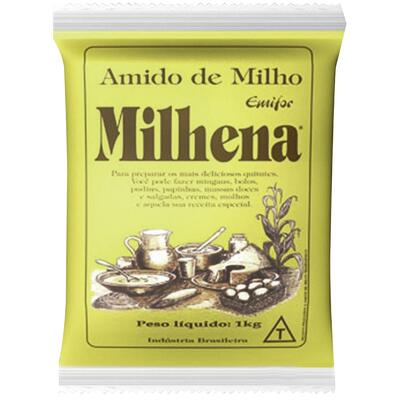 Amido de Milho Milhena 1kg