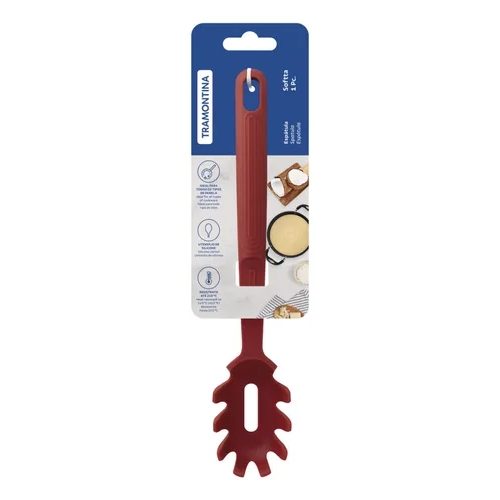 Pegador Softta Silicone Vermelho Tramontina