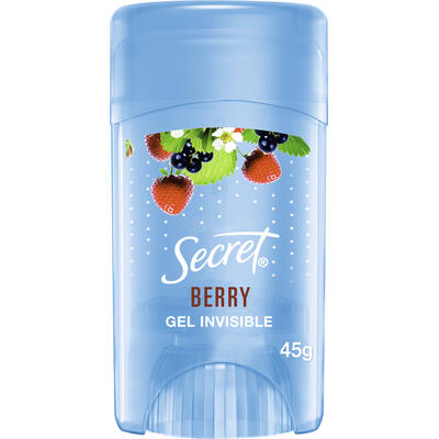 Antitranspirante Gel Berry Secret Invisible 45g