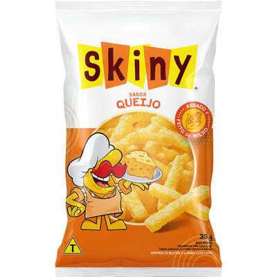 Salgadinho Skiny Queijo 35g