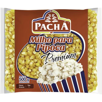 Milho para Pipoca Pachá Premium 500g