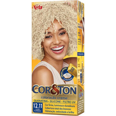 Tintura Cor&Ton 12.11 Louro Platinado 135g