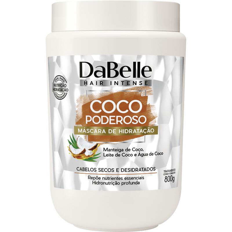 Creme Condicionador DaBelle Coco Poderoso 800g
