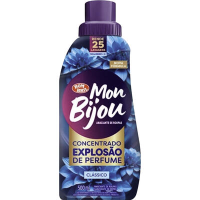 Amaciante Concentrado Mon Bijou 500ml - Clássico