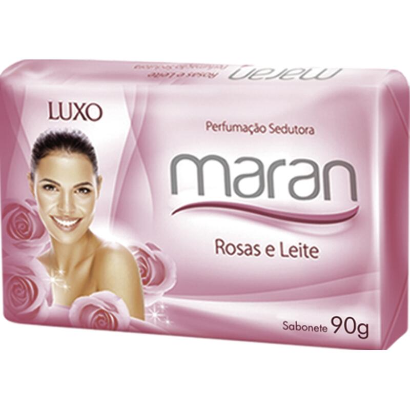 Sabonete Maran Luxo Rosas e Leite 90g