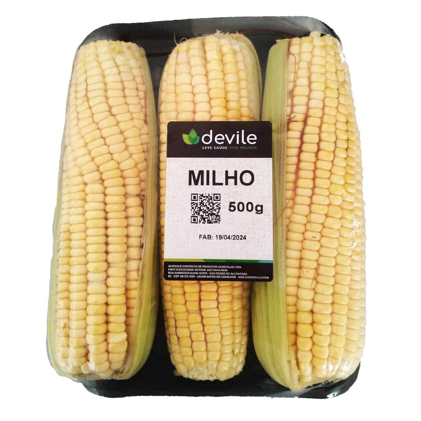 Milho verde DEVILE 500g
