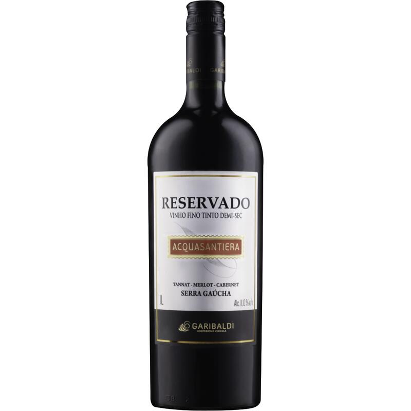 Vinho Acquasantiera Tinto Demi-Sec 1L