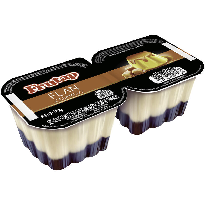 Sobremesa Flan Frutap Caramelo 180g