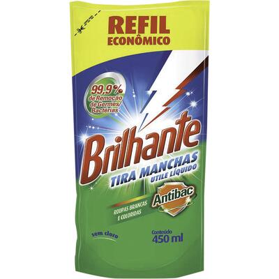Alvejante Líquido Brilhante Tira Manchas Doyp com 450ml
