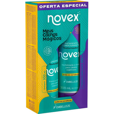 Kit Novex Shampoo + Condicionador Meus Cachos