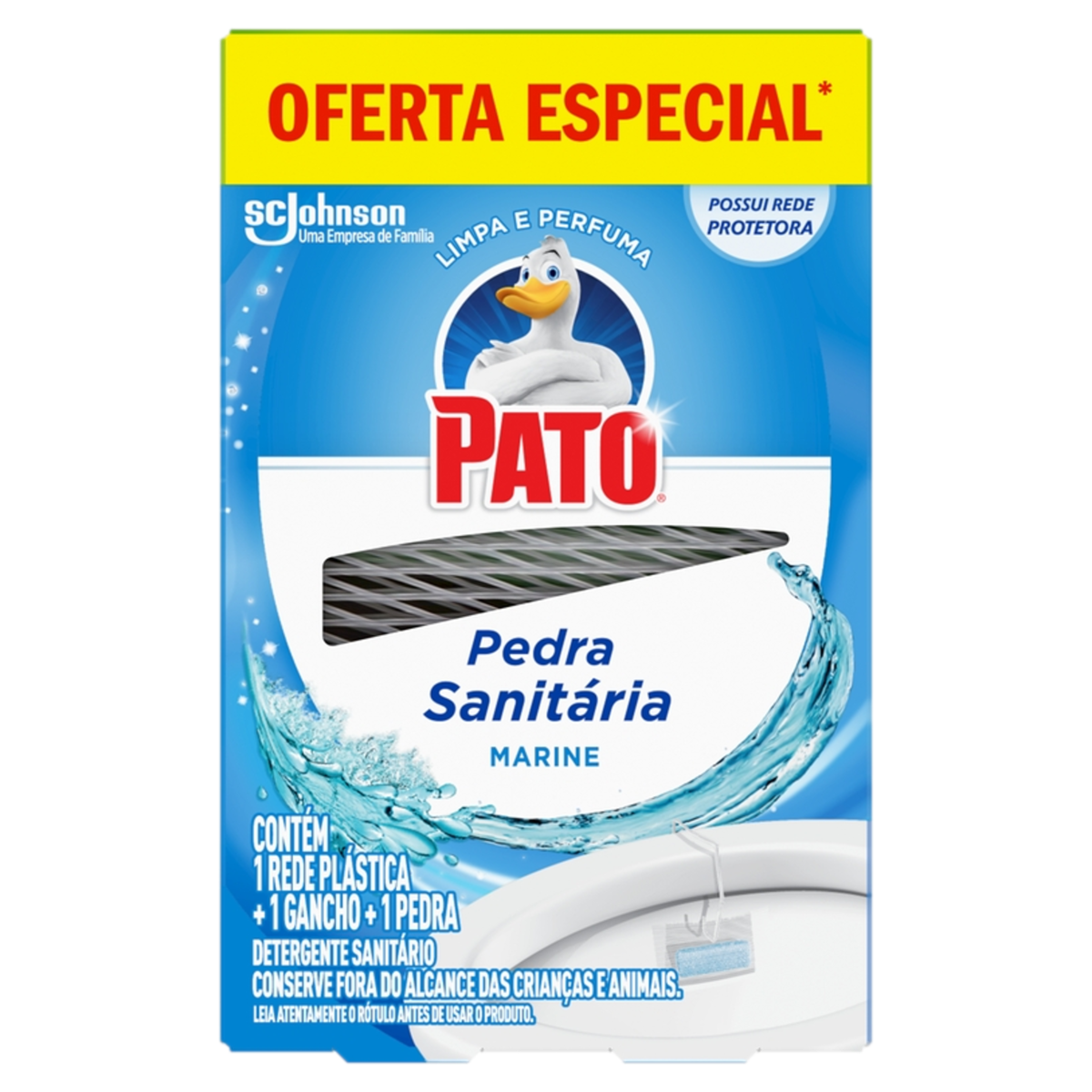 Pedra Sanitária PATO Marine 25% Desconto 1 Unidade