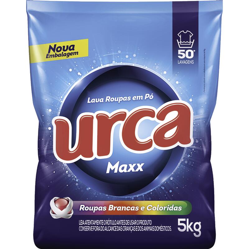 Detergente em Pó Urca Maxx 5kg