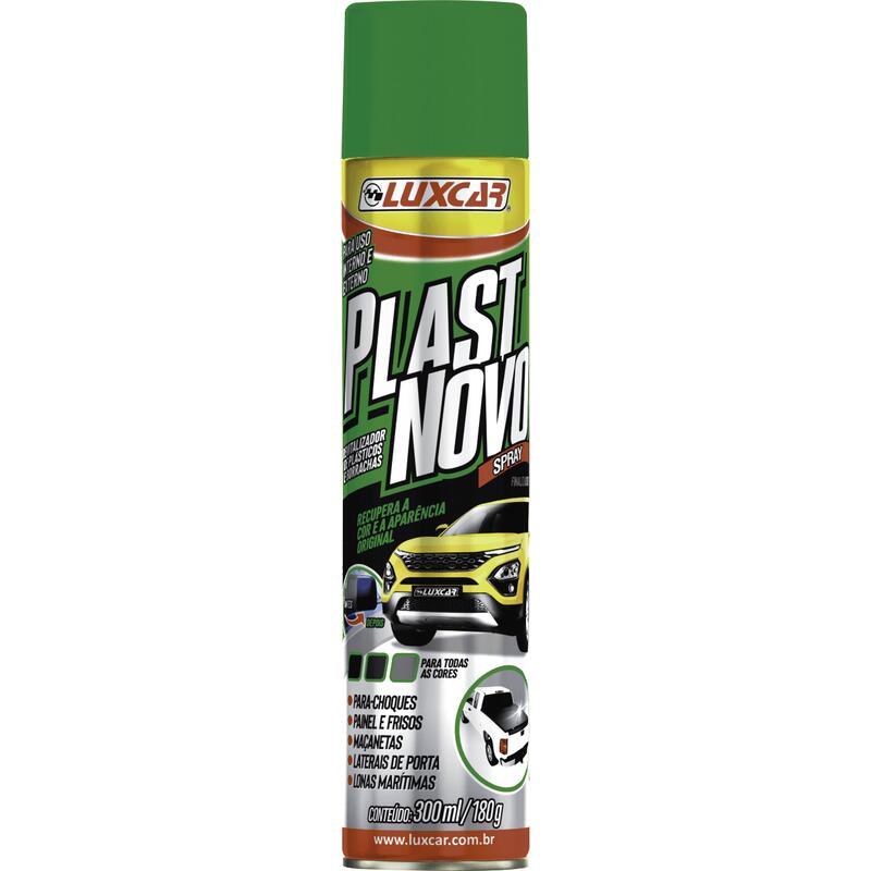 Revitalizador em Spray Luxcar Plásticos e Borrachas 300ml