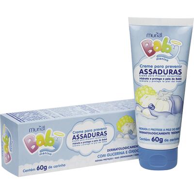 Creme para Assaduras Muriel Baby Azul 60g