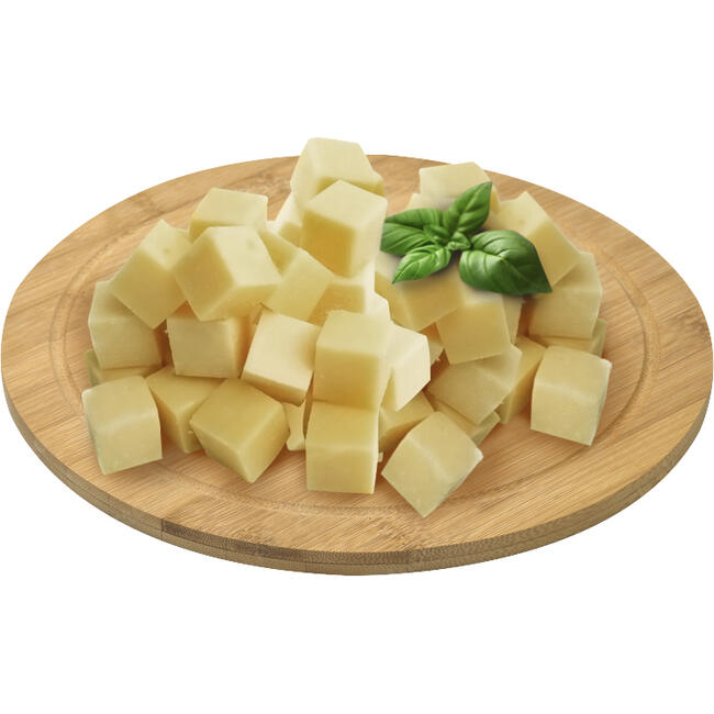 Queijo Mussarela em Cubo Parlak quilo