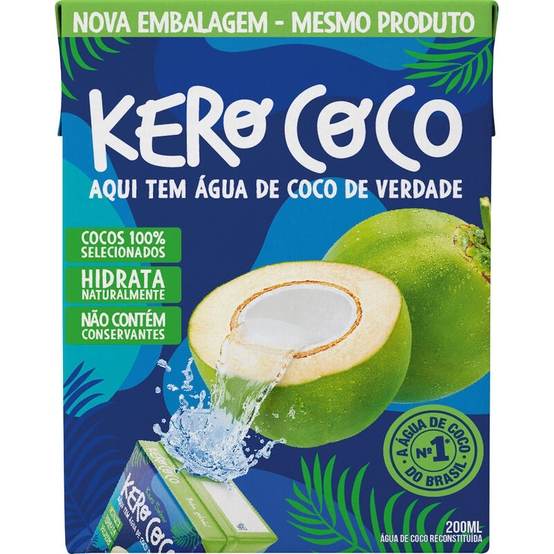 Água De Coco Kero Coco Caixa 200ml