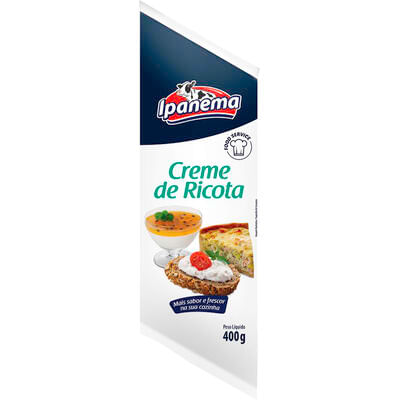 Creme de Ricota Ipanema 400g