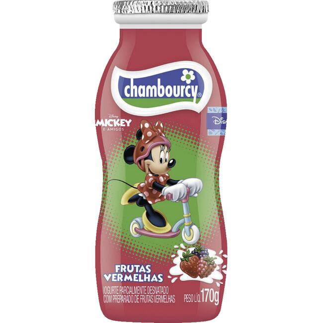 Iogurte Chambourcy Frutas vermelhas 170g