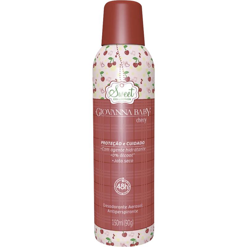 Desodorante Aerossol Giovanna Baby Cherry 150ml