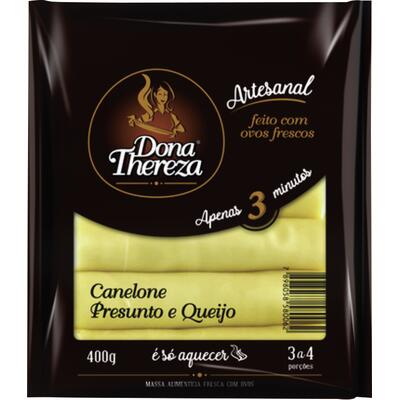 Canelone Dona Thereza Presunto e Queijo 400g