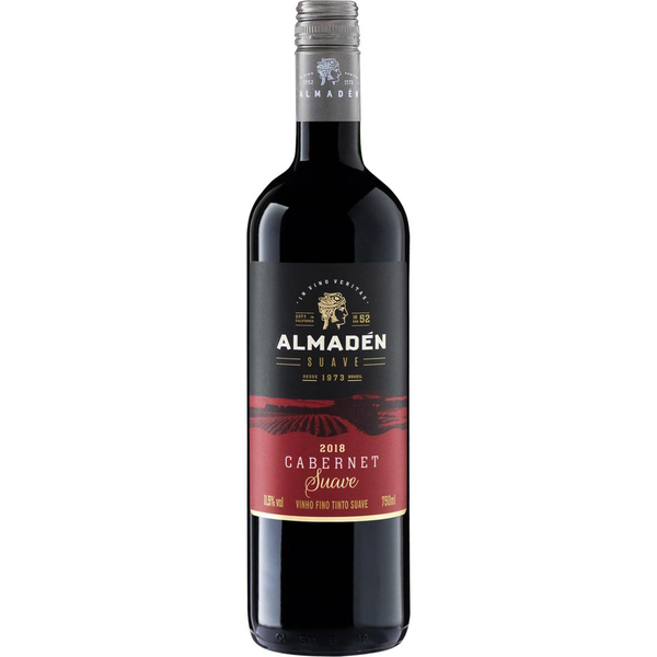 Vinho Tinto Brasileiro ALMADÉN Cabernet Sauvignon Suave 750ml
