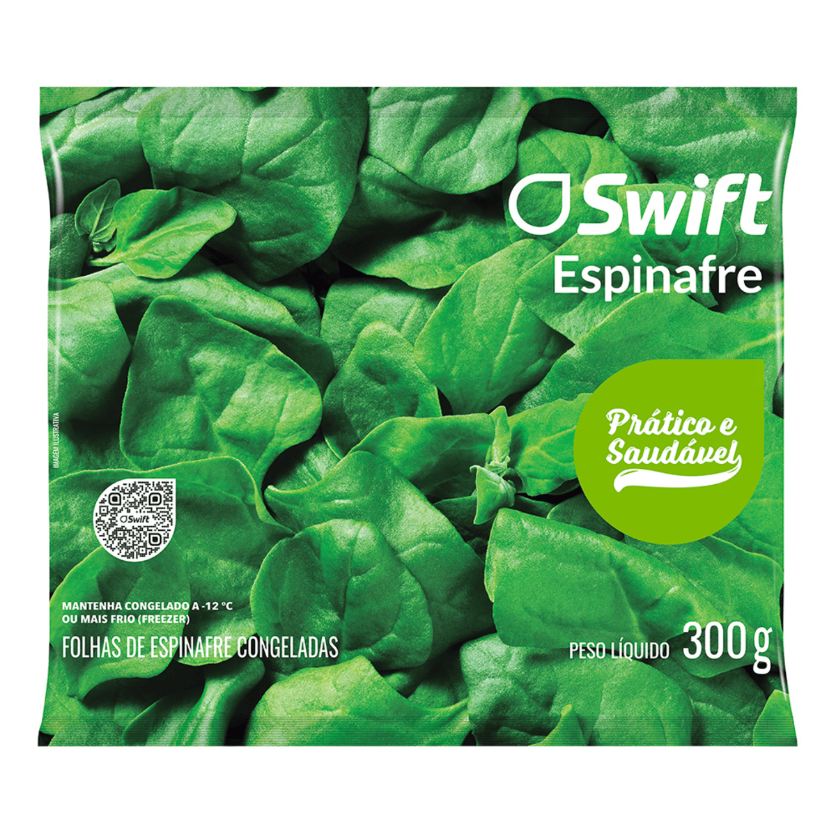 Espinafre em Folhas Swift 300g