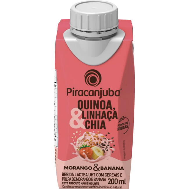 Bebida Láctea UHT Piracanjuba Cereais 200ml